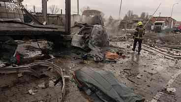 Confrontos entre Rússia e Ucrânia deixam mortos e feridos