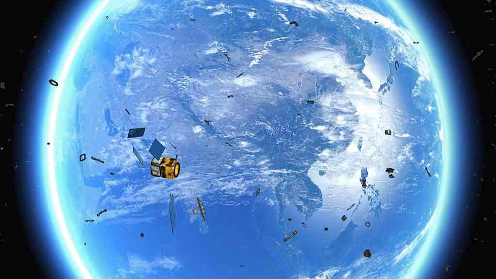 Alemanha desenvolve projeto para retirar lixo da órbita | Lixo espacial é composto por satélites desativados, partes de foguetes e detritos