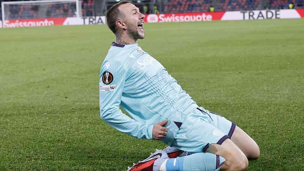 Bologna atropela RB Salzburg e reage na Europa League | Equipe deslanchou no segundo tempo para somar três pontos
