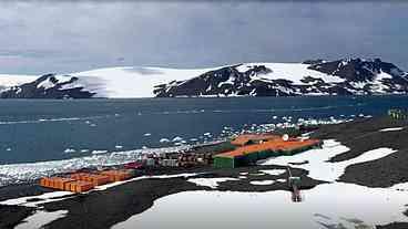 Nova Extensão de Áreas Sem Gelo na Antártica