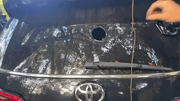 Polícia apreende SUV adaptada para fuzil no Chapadão