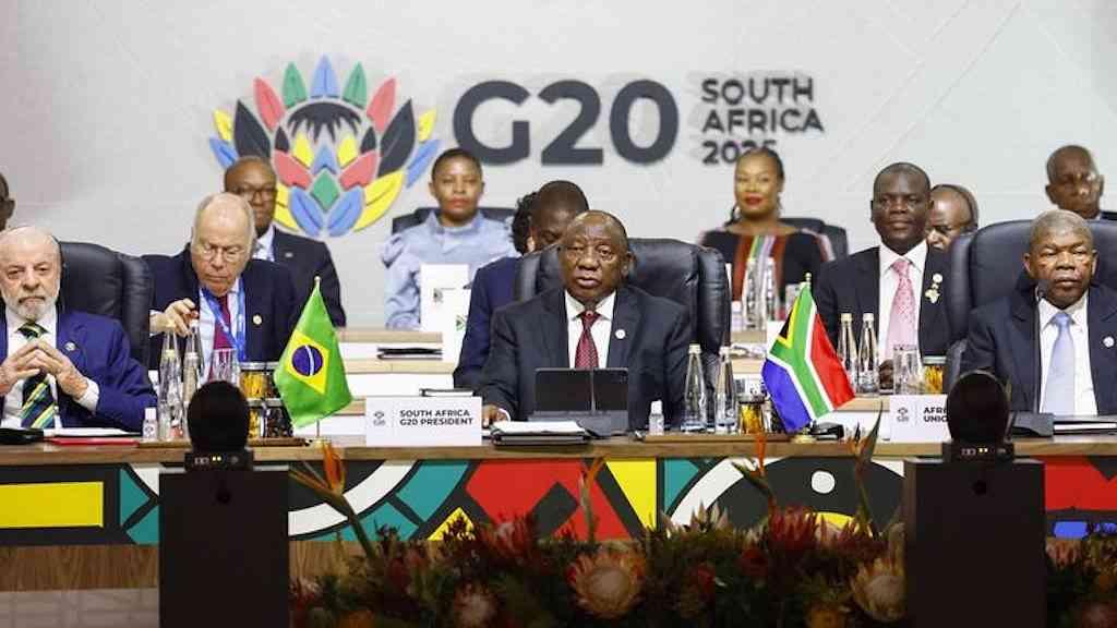 África do Sul anuncia pausa no G20 durante liderança de Trump | Pretória decide suspender participação ativa no G20 sob comando de Trump