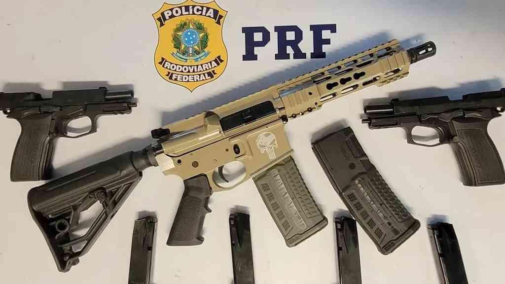Estudo mostra avanço do arsenal do crime com 9 mm e fuzis | Armas apreendidas pela PF