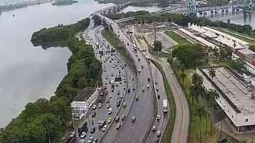 Chuva causa mudança nas condições do tempo no Rio