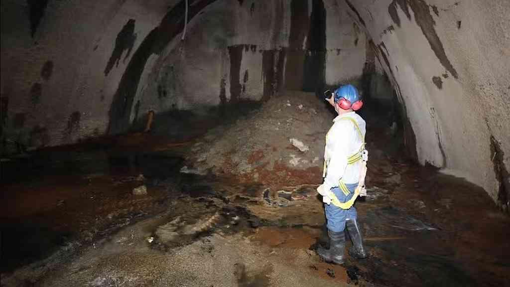 Drenagem recorde destrava avanço das obras no Metrô da Gávea | Túnel que integra a futura estação da Gávea