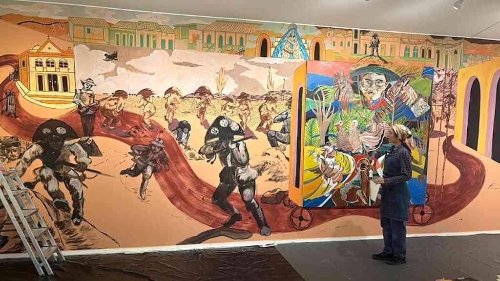 Obras de Giulia Mangoni, do realismo mágico 'ciociaro', chegam a Brasília | Obra da artista ítalo-brasileira Giulia Mangoni