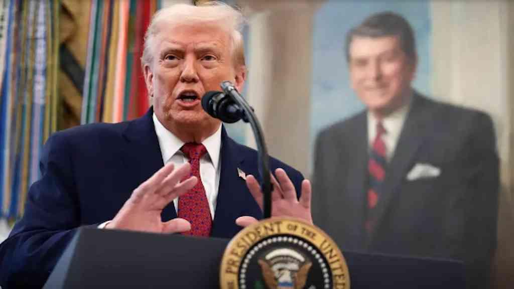 Em discurso, Trump ataca imigrantes e governo Biden | Presidente dos EUA exaltou deportações em massa de sua gestão