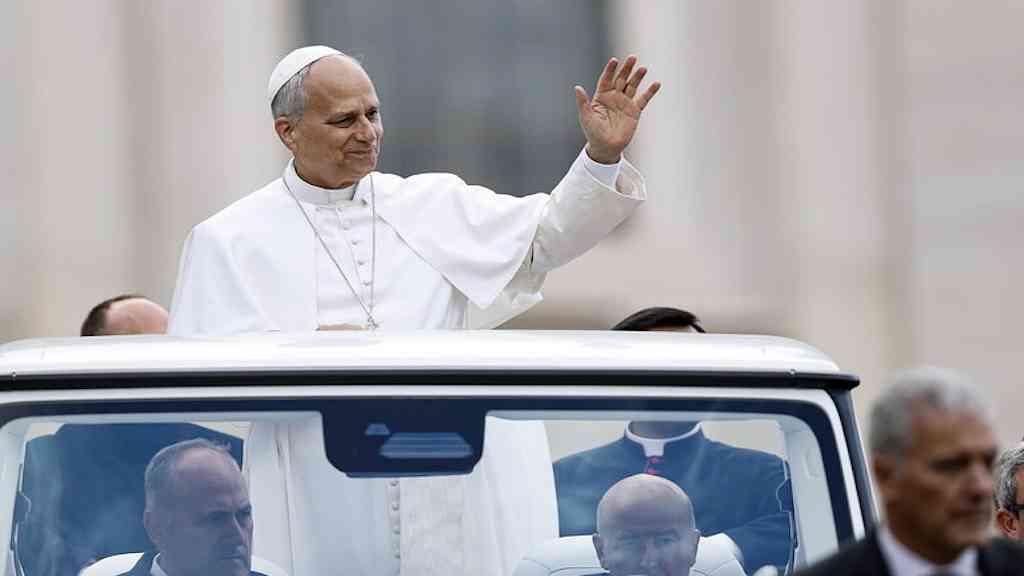 Papa condena interesses econômicos por trás da corrida armamentista | Papa Leão XIV durante audiência geral no Vaticano