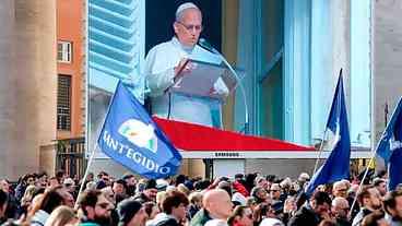 Leão XIV Ora pela Paz entre Nações e Lares