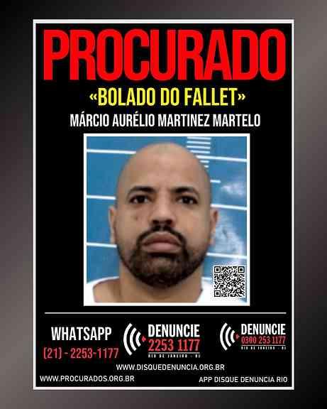 Líder do CV que não retornou da ‘saidinha’ já planejava fuga aérea | Márcio Araújo Martinez agora é considerado foragido da Justiça