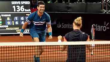 Matos e Luz avançam às quartas no ATP de Brisbane