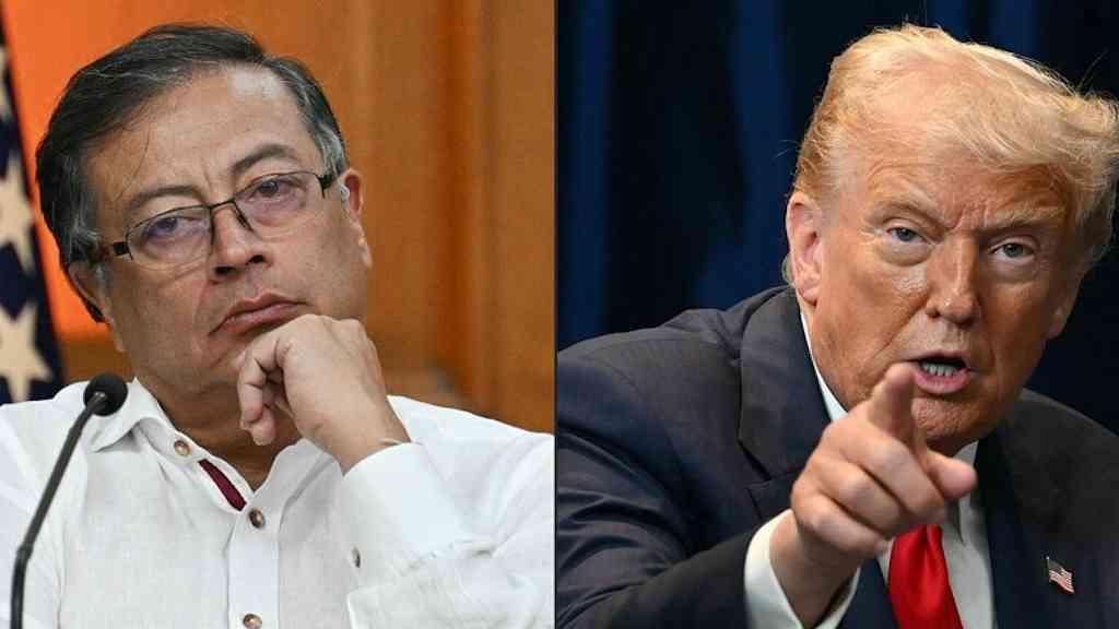 Trump convida Petro à Casa Branca após troca de ameaças | Telefonema entre Trump e Petro esfriou tensão diplomática