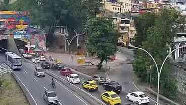 Confronto no Túnel Santa Bárbara deixa dois mortos