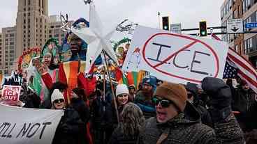 Protestos nos EUA contra política migratória de Trump