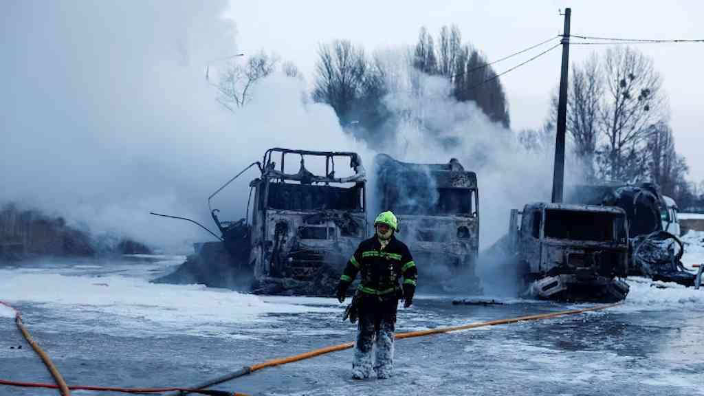 Bombardeio russo interrompe negociações de paz mediadas pelos EUA | Conversas de paz param após bombardeio russo na Ucrânia