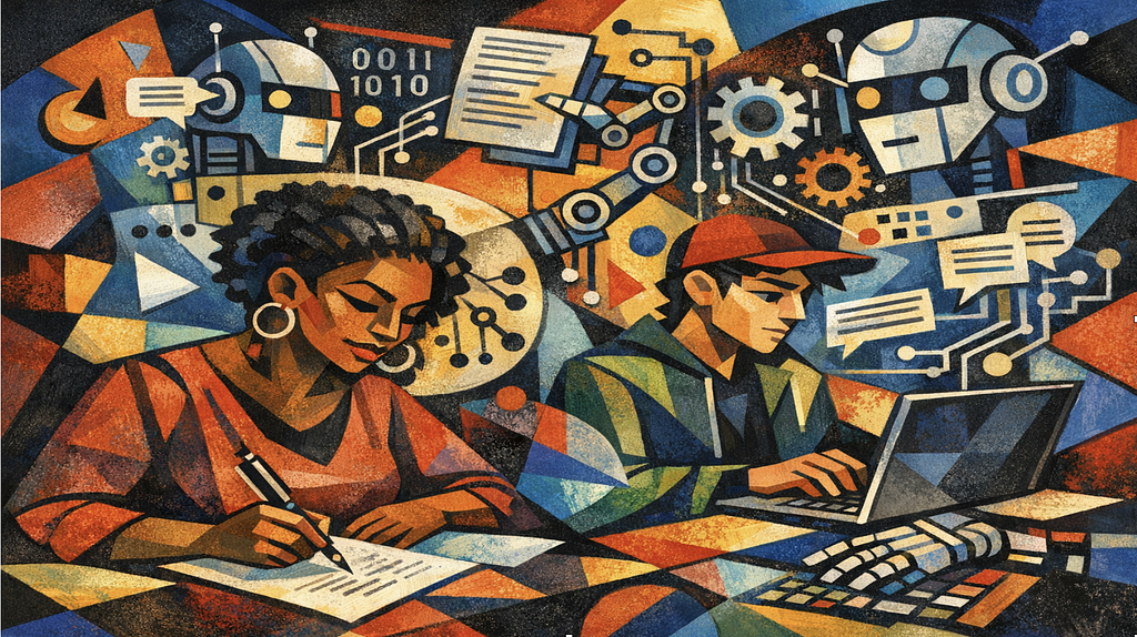 Os ‘pecados’ a evitar na redação com usos de inteligência artificial | Os textos produzidos com apoio de IA devem manter a temperatura da luta, o gosto da fala popular e o ritmo do pensamento crítico