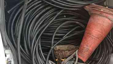 Polícia apura furto de cabos com falsos funcionários no Rio