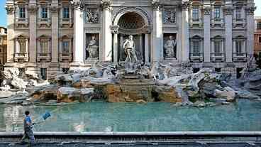 Fontana di Trevi cobrará ingresso a partir de fevereiro