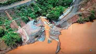 Novo vazamento é confirmado em mina de Congonhas