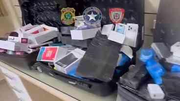 PF apreende eletrônicos e anabolizantes em Londrina