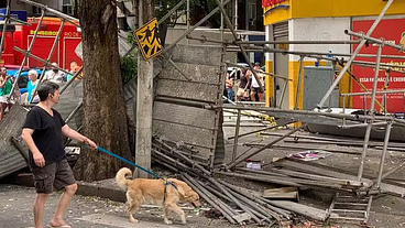Queda de Andaime em Copacabana: Tragédia e Impacto