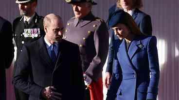 William e Kate expressam preocupação sobre caso Epstein