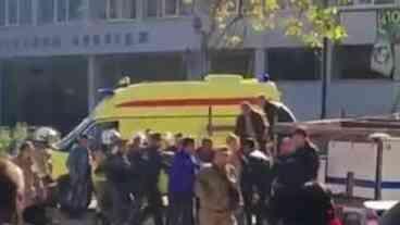 Disparos em escola na Rússia deixam um morto