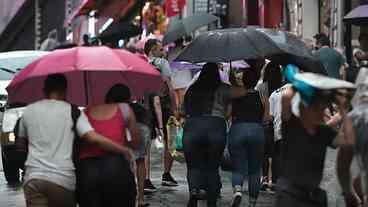 Inmet Alerta Chuva Forte no Sudeste e Paraná