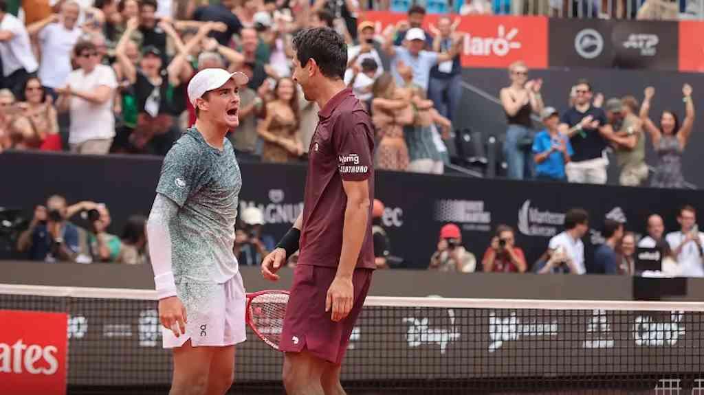 Rio Open: Fonseca e Melo conquistam título de duplas | Carioca e mineiro superaram Frantzen e Haase por 2 sets a 1