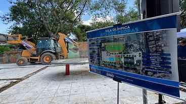 Nova Vila Olímpica começa a ser construída em Rio das Pedras