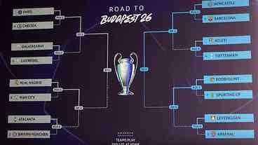 Real Madrid enfrenta City nas oitavas da Champions