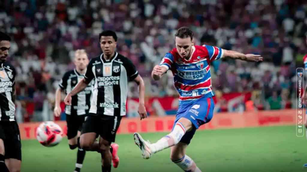 Fortaleza e Ceará empatam no primeiro jogo da final | Fortaleza e Ceará ficaram no 1 a 1