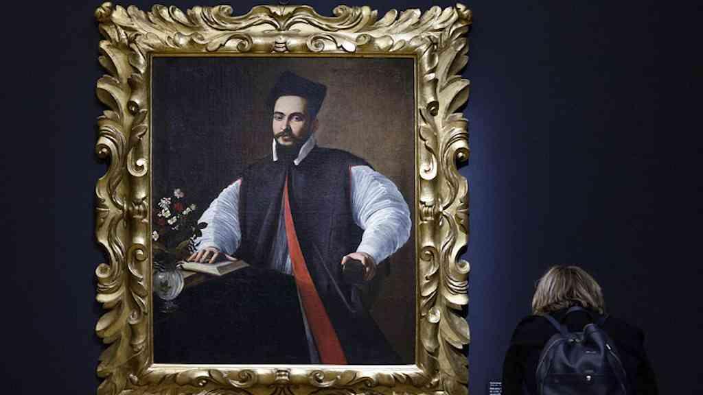 Obra rara de Caravaggio é comprada pelo governo italiano | ‘Retrato do Monsenhor Maffeo Barberini ‘, de Caravaggio, voltou, definitivamente, à Itália