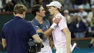 Sinner elogia João e prevê futuro promissor