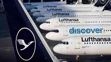 Greve da Lufthansa cancela voos para o Brasil