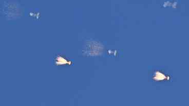 Rússia Ataca Kiev com Drones em Pleno Dia