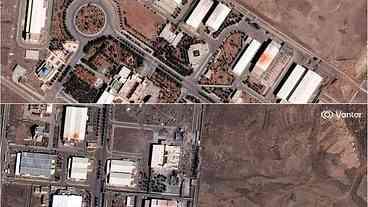 Irã acusa EUA e Israel de ataque a Natanz