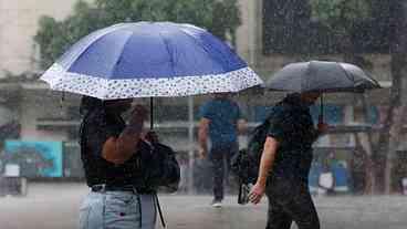 Risco de Chuvas Intensas em 17 Estados