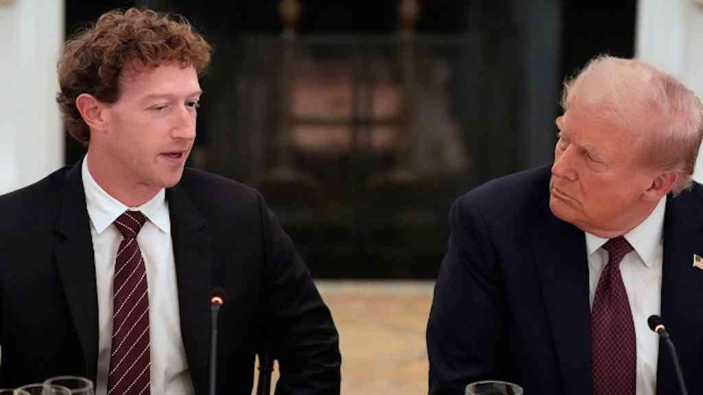 Donald Trump indica Jensen Huang e Mark Zuckerberg para conselho | Mark Zuckerberg e Donald Trump