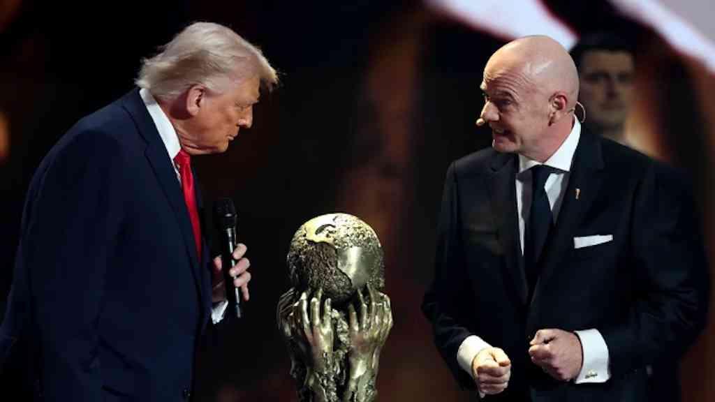 Quando o futebol trai a paz | Donald Trump e Gianni Infantino
