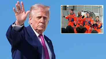 Trump Celebra Artemis II e Mira Marte