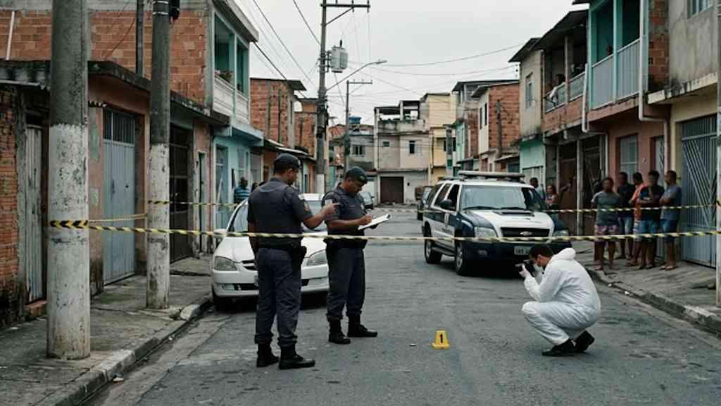 Mulher morre após ser baleada em tiroteio em São Paulo | Policial de folga trocou tiros com suspeitos de roubo de motos