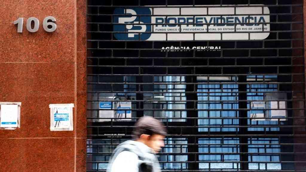 Governador em exercício exonera presidente do Rioprevidência | Fachada de agência do Fundo Único de Previdência Social do Estado do Rio de Janeiro (Rioprevidência)