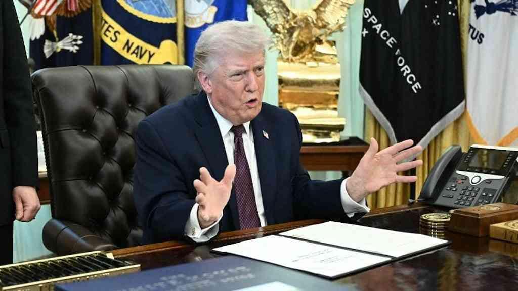 Donald Trump abre caminho para novo diálogo com o Irã | O presidente dos EUA, Donald Trump