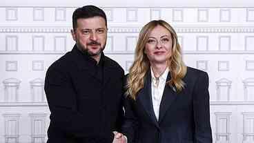 Meloni: Divisão do Ocidente é presente para a Rússia