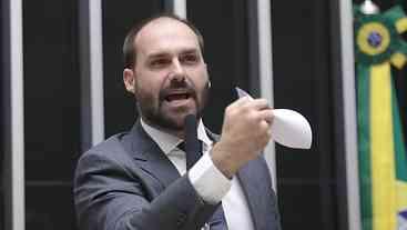 Ministro do STF condena Eduardo Bolsonaro por difamação