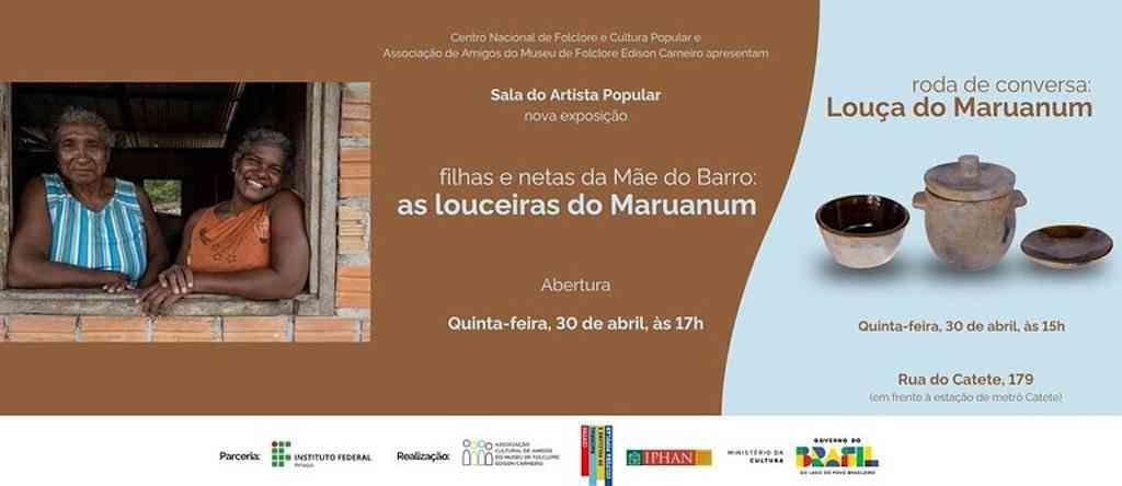 Exposição sobre louceiras de Maruanum chega ao Rio | Exposição “Filhas e netas da Mãe do Barro: as louceiras de Maruanum”