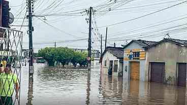 Emergência em Timbaúba e Bayeux por Chuvas
