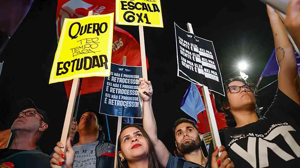 Esforço da base aliada para passar fim da escala de 6x1 tende a crescer | Mais trabalhadores têm se manifestado contra a escala de 6×1