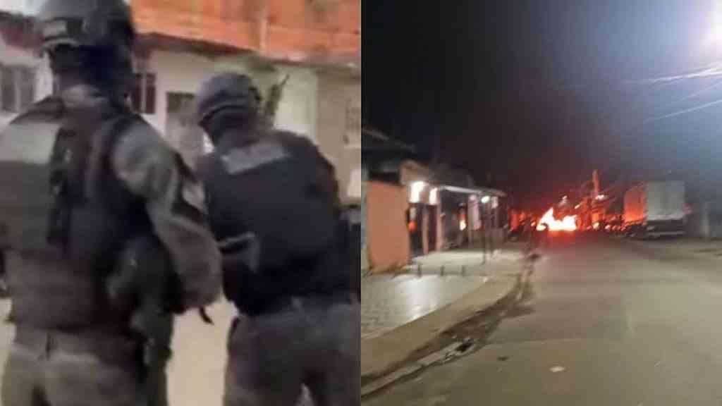 Ação policial em Bangu deixa barricadas em chamas e cinco detidos | Escolas municipais e unidades de saúde tiveram que suspender as atividades